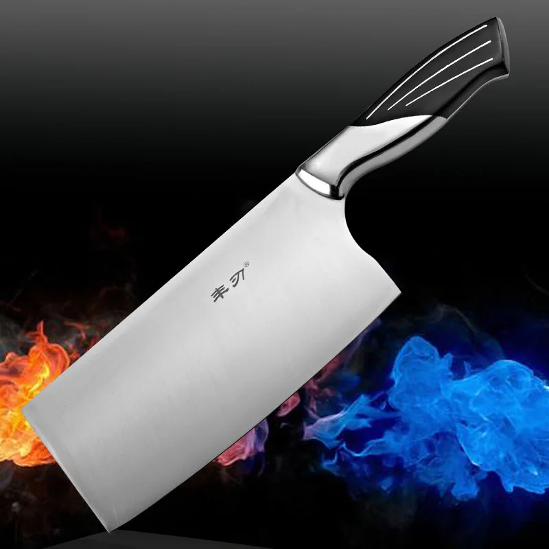 Kitchen Knives Stainless steel chop bone knife / dual cutting tools chopping cleaver in Kitchen