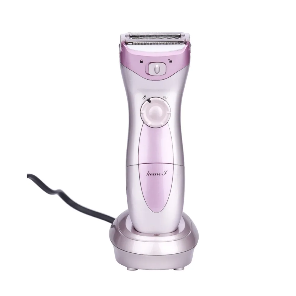 Women Rechargeable Epilator Electric Lady Shaver Hair Remover Body Hair