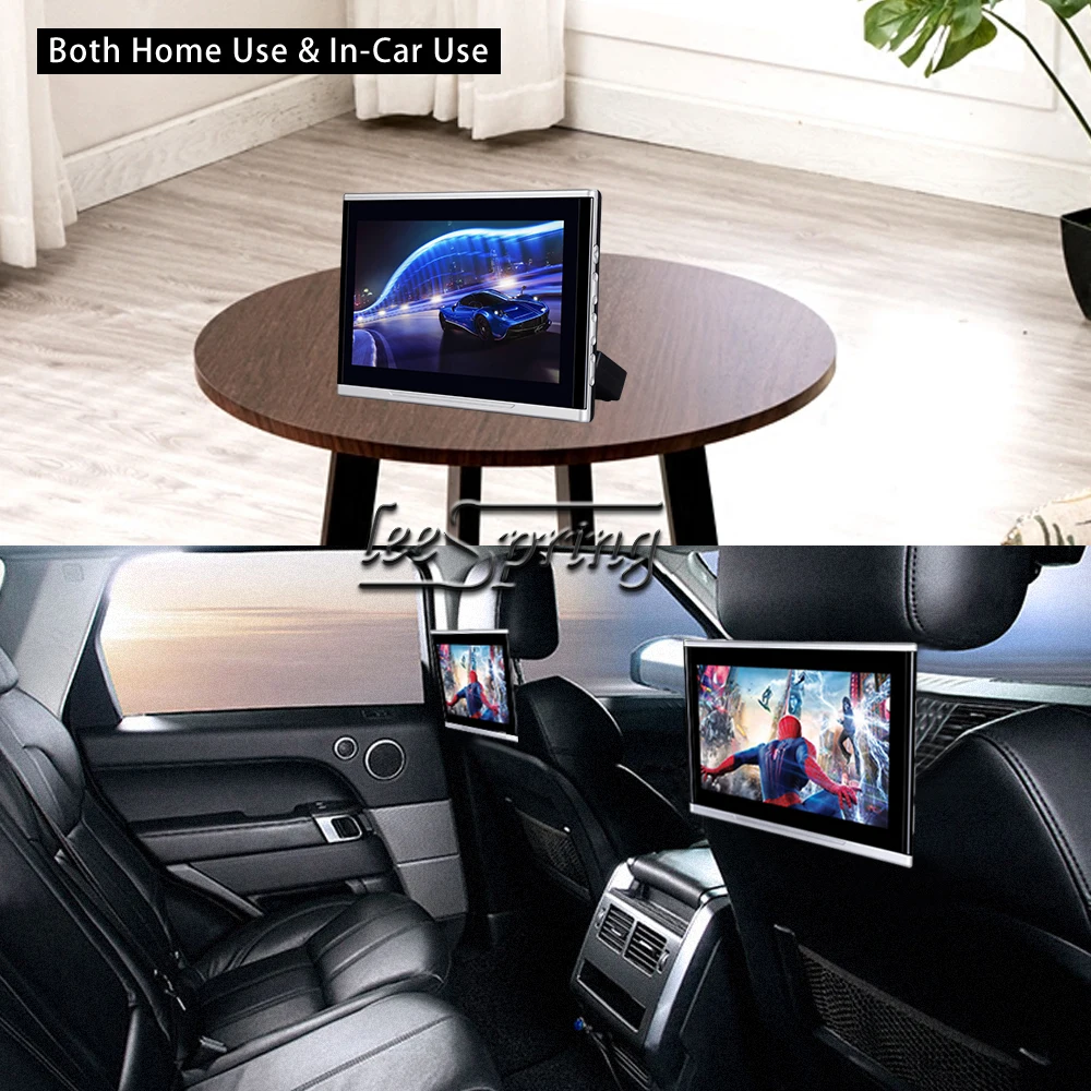 

10.1 inch Key operation Headrest Monitor DVD Player with FM/IR/USB/SD(MP5)/Support Wireless game/1080P