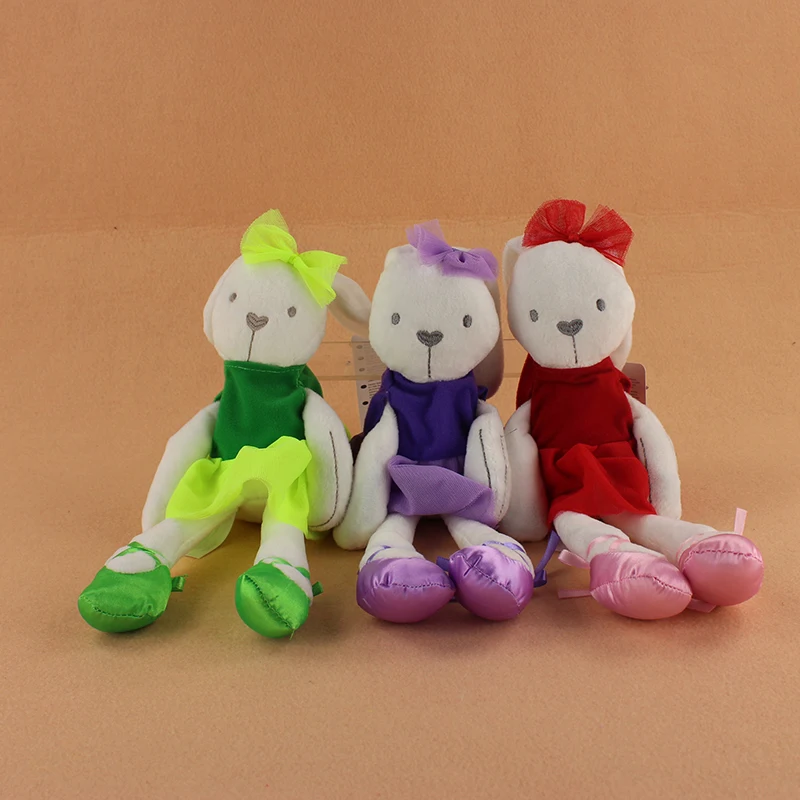 3 Styles 42cm Lovely Rabbit Sleeping Comfort Doll Millie Boris Smooth Obedient Rabbit Sleep Calm Plush