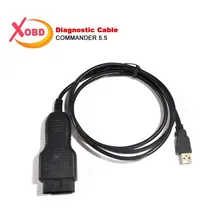 VAG KANN KOMMANDANT 5,5 + PIN Reader 3,9 Beta Diagnose-Tool für Autos Entfernungsmesserkorrektur über OBDII
