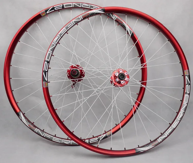 27.5 Fat Bike Wheels Sun Ringle Duroc 50 Novatec Thru Axle Wheel Set