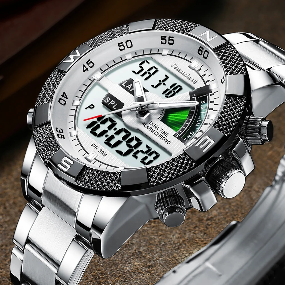 army led quartz watch