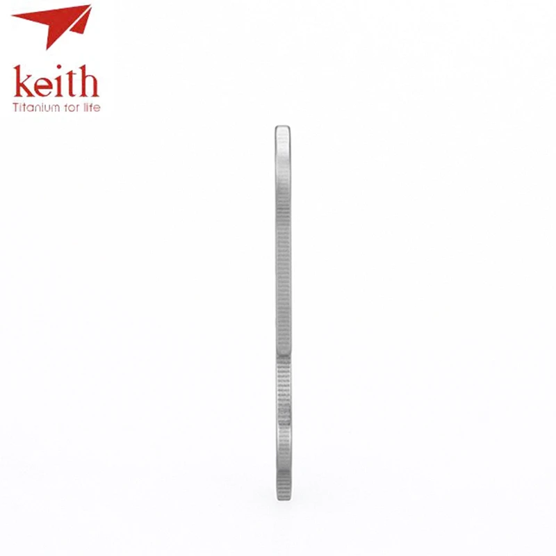 Многофункциональный EDC инструмент Keith Pure Titanium шестигранная открывалка для