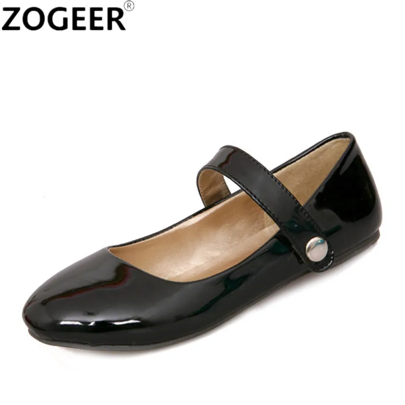 blue leather mary jane shoes