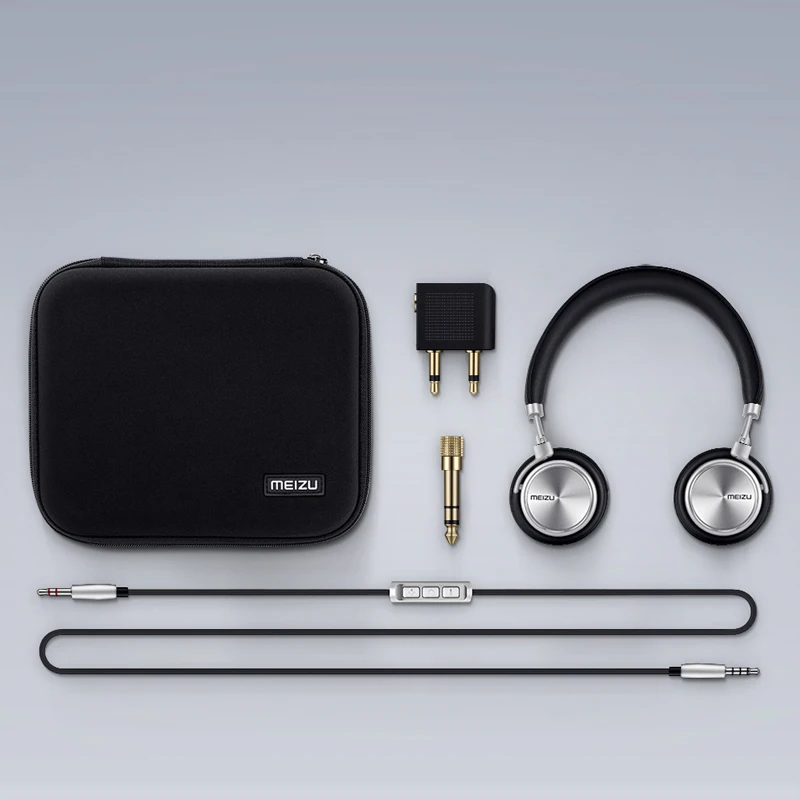 Cheap Price Meizu HD50 Headband HIFI Stereo Bass Music Headset Aluminium Alloy Shell Low