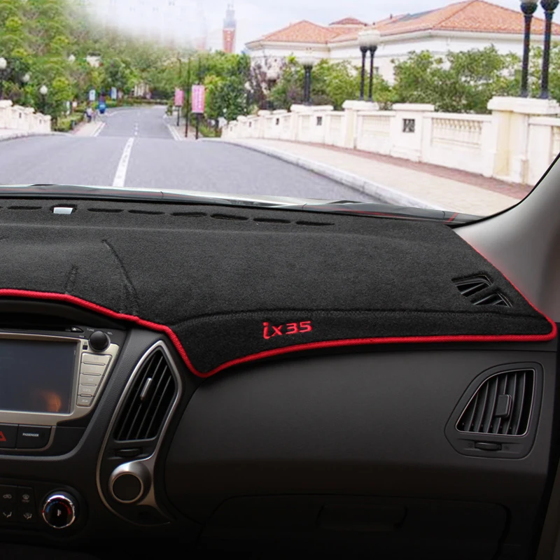 Коврики для приборной панели автомобиля Hyundai IX35 2010 2011 2012 2013 2014 2015 LHD|Лепнина