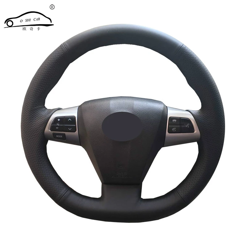 

Steering wheel cover for Toyota Corolla 2011 2012 2013 RAV4 2011 2012/Toyota Verso EZ Avensis/Custom made Steering wheel cover