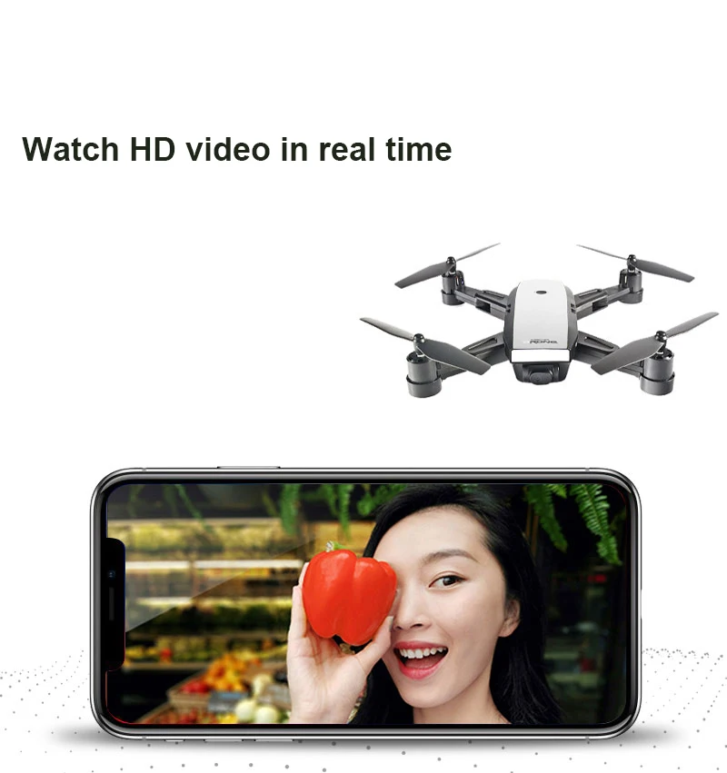 LH-X28 UAV Aerial Photography Foldable RC Drone Helicopter With Wifi 2MP Camera Or With GPS Wifi Camera Real-time Children Toy (13)