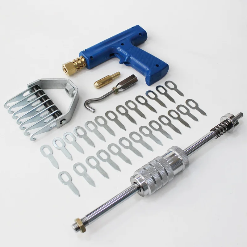 

spotter consumables kit spot welding gun slide hammer copper electrodes holder with pulling hook for car repair tools