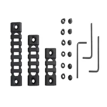 3 шт. Тактический " 2" " Длина KEYMOD Rail Weaver Scope Mount мм 20 мм адаптер для страйкбола охота крепление база принадлежности для охоты