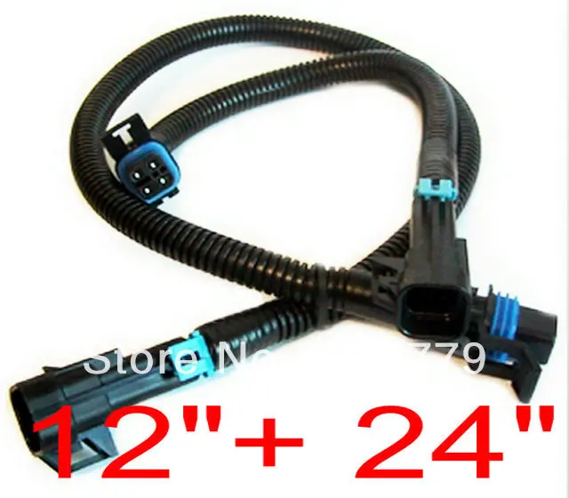 

longyue 10set LS1 Oxygen O2 Sensor 30cm and 60cm Extension Cable Set Camaro Firebird