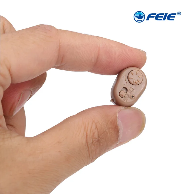

ITC Hearing Aid for the Elderly Deaf mini in ear Invisible Sound Amplifier New Technology Low Noise Hearing Aids AdjustableS-213
