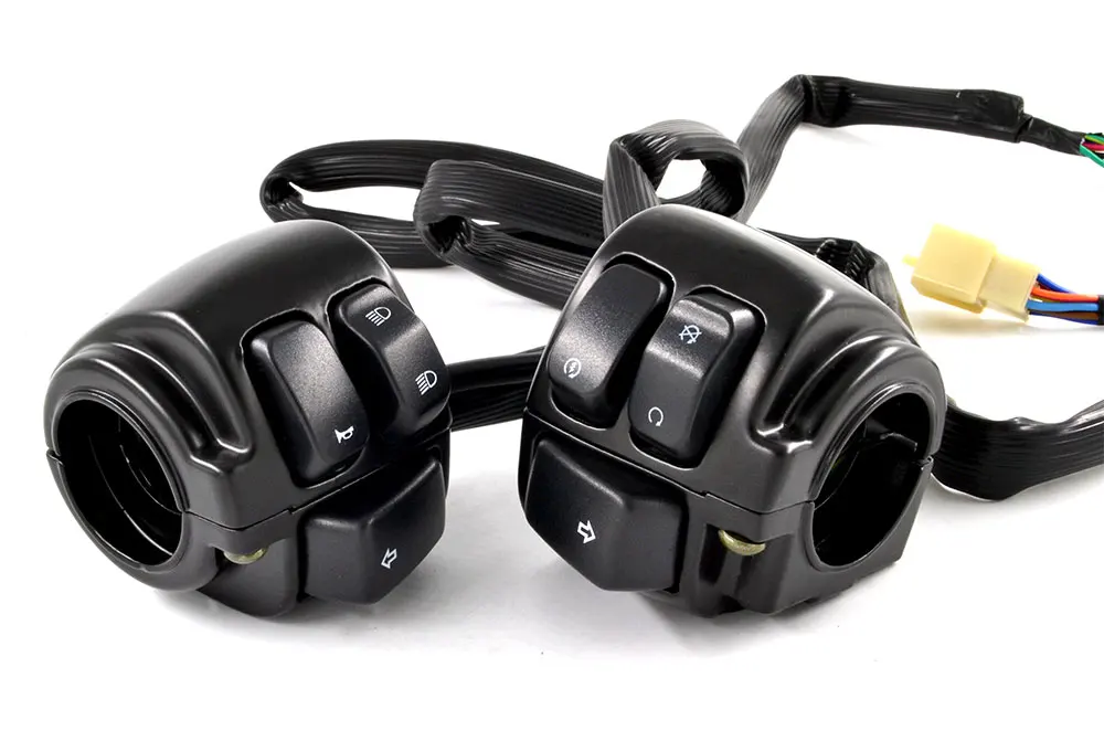 1" Handlebar Switches Control Kit +Wiring Harness For Harley Sportster XLharley kitsharley