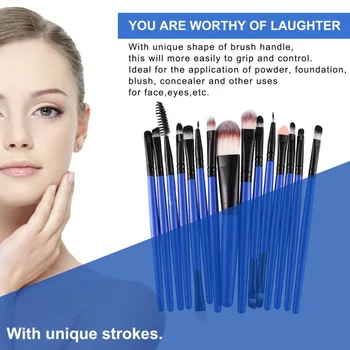 

15Pcs/Kit Makeup Brushes Set Eyelash Lip Eye Shadow Brow Eyeliner Cosmetic Make Up Brush Beauty Tool