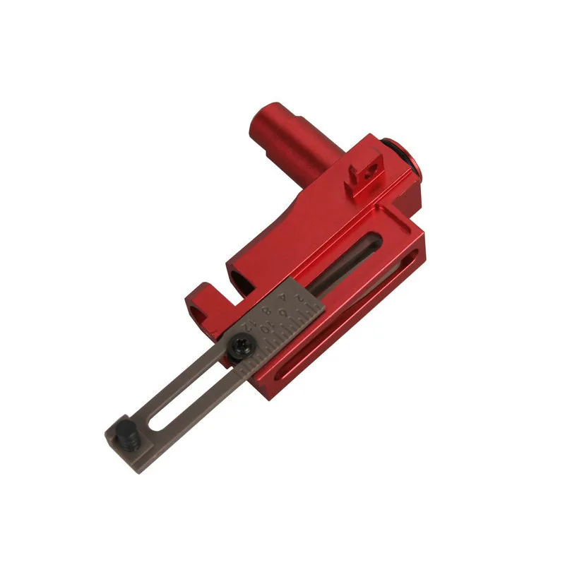 Câmara de ar Conjunto para Aeg Vulpo Alta Precisão Alumínio Airsoft ak Hop up Cnc 7075 7 Vulpo alta precisão cnc 7075 alumínio airsoft