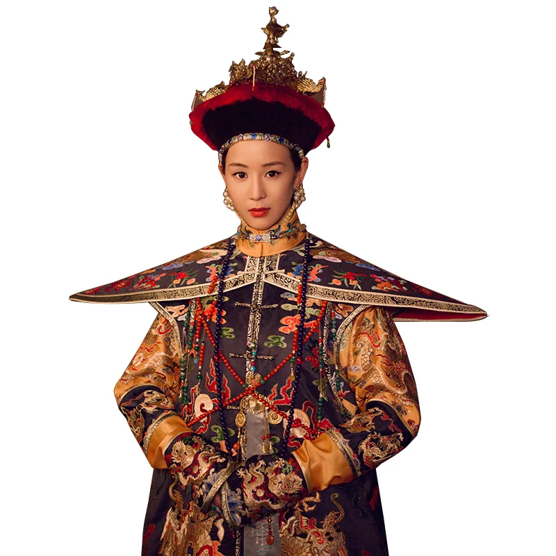 Чжан junyong императорской супруга Yu Guifei Королевский Вышивка костюм женский для последних ТВ играть Жуи Королевский любовь в дворец