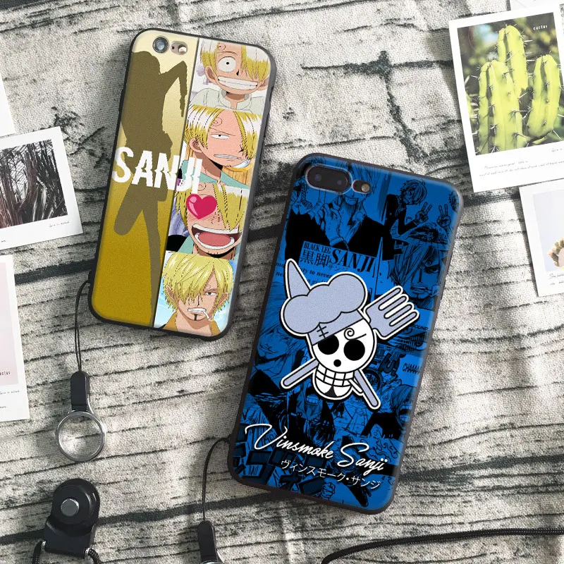 

One Piece Vinsmoke Sanji soft silicone TPU Phone Case cover Shell For Apple iPhone 5 5s Se 6 6s 7 8 Plus X XR XS MAX