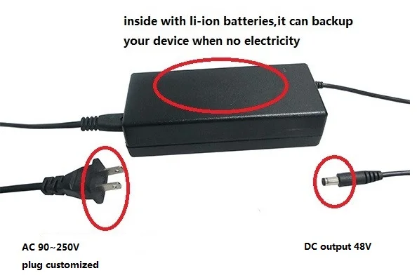 AC to DC 48V converter mini ups