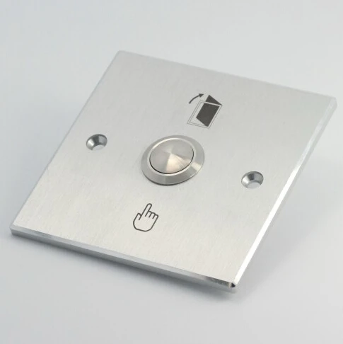 Кнопка дверной звонок ELEWIND с прямоугольной серебристой панелью (PM191B 10/с)|buttons