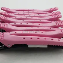 10 шт. заколки для волос, зажимы для волос,, 10 шт. пластиковые Профессиональные парикмахерские секции, GIC-HA624