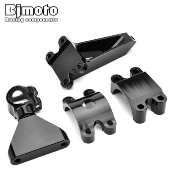

Bjmoto CBR 600 F 4i Black Steering Damper Stabilizer Bracket Mounting Holder For Honda CBR600 F4i 1999 2000 2001 2002 2003 2004
