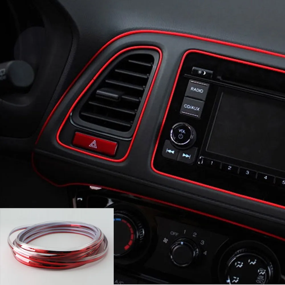 

Edge Gap Line Interior Point Molding Accessory Garnish 5M For Universal Car Styling Accessories