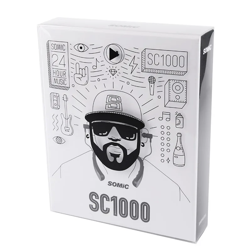 Somic SC1000 Sports Bluetooth earphone with active