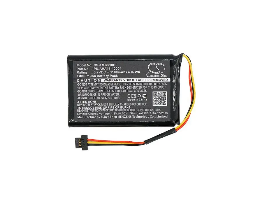 

Cameron Sino 1100mah battery for TOMTOM 4FA50 Go 510 Go 520 Go 520 WIFI AHA11110004 P5 P6 batteries