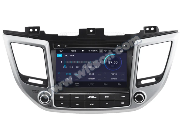 8" Octa-Core Android 9.0 Pie OS Car DVD Multimedia Navigation GPS Radio for Hyundai Tucson-& Hyundai ix35