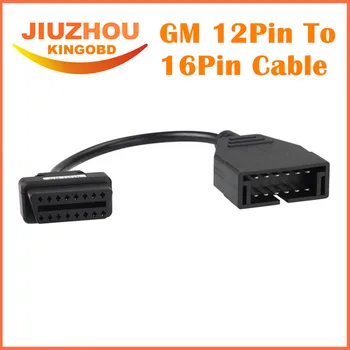 

2017 For GM 12 Pin 12Pin OBD 2 Connector Adapter for Gm12 pin obd2 obdii Auto Car Accessories Diagnostic Extension Cable 16 Pin