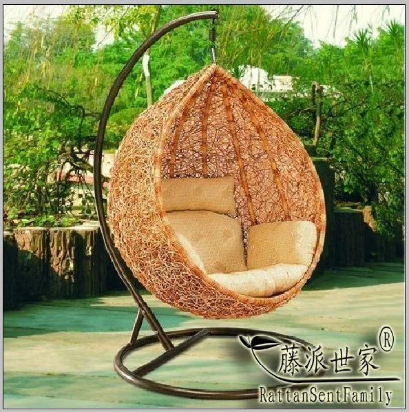 Indoor Outdoor Swing Chair Rattan Hanging Indoor Outdoor Swing Chair Rattan Hanging Basket Rocking Bird Nest Mat
