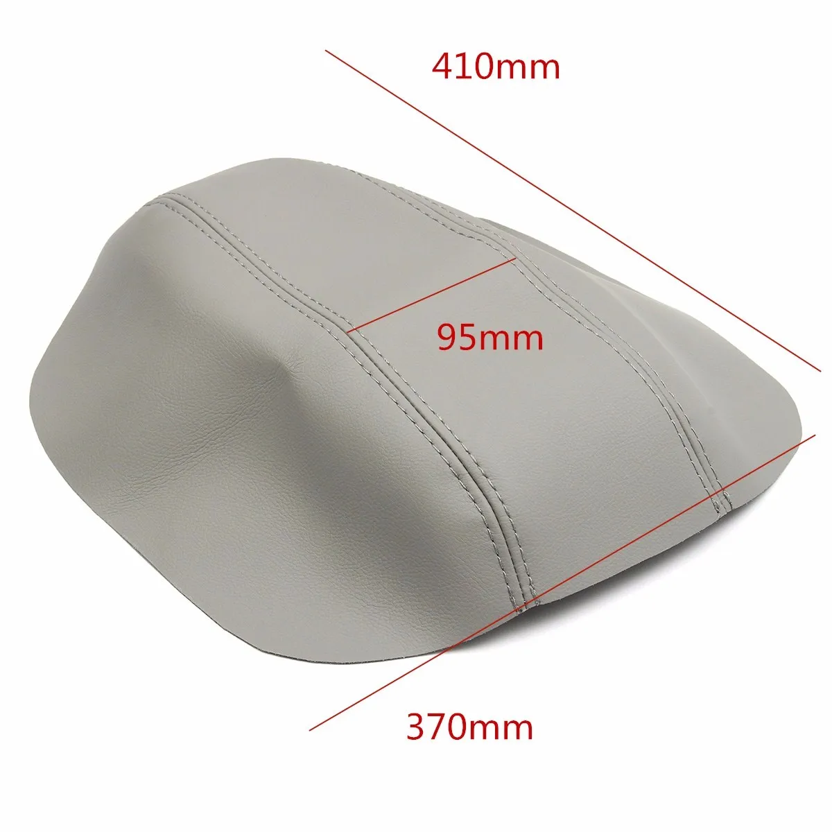 Gray Leather Car Center Console Armrest Cover Lid Pad for Volvo S80 1999-2006 Auto Car Replacement Interior Armrests Parts Gray Leather Car Center Console Armrest Cover Lid Pad for Volvo S80 1999-2006 Auto Car Replacement Interior Armrests Parts