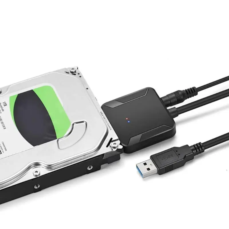 Адаптер 44 5 см SATA USB Переходник 3 0 на Sata кабель конвертер для 2.5in 3.5in HDD SSD жесткого
