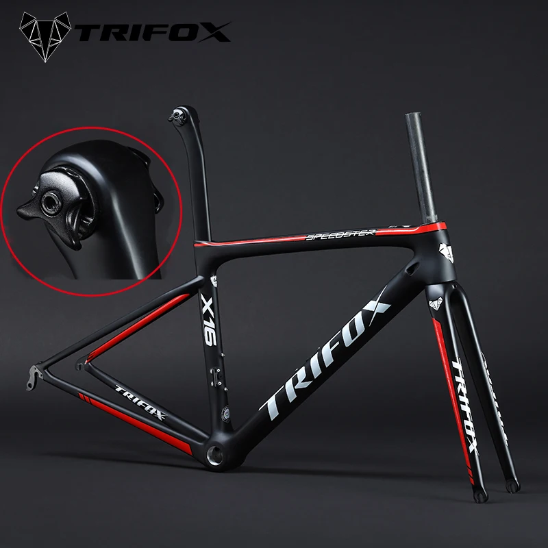TRIFOX карбоновая рама для дорожного велосипеда 29er sl6 велосипедная Рама Хамелеон карбоновая рама BB68 27,5 диск карбоновая рама