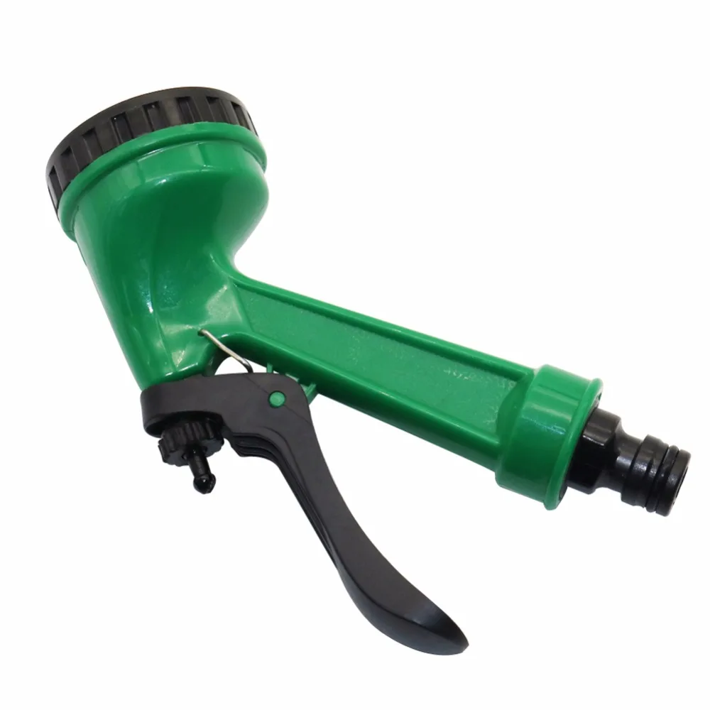 5-функция Портативный сад водный пистолет Регулируемый шланг для мытья спрей