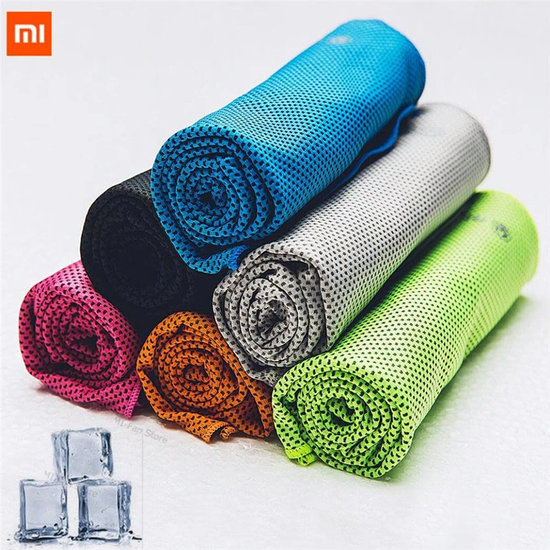 

Xiaomi Giavnvay 30x102cm Quick-drying Sports Towel Sweat-absorbent Cool Travel Jogger Cloth Camping Swimming Gym Washcloth 6 Col