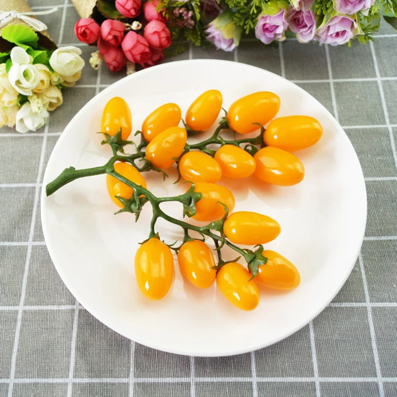 32 шт./упаковка Декоративные искусственные фрукты помидоры вишни|Искусственные