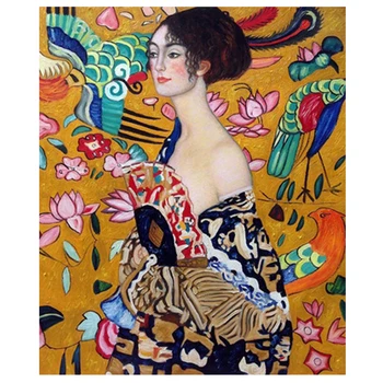 

Diy Diamond DIY diamond Painting Abstract Gustav KLIMT Woman 5D Full square/round diamond embroidery Wall Picture JS4619