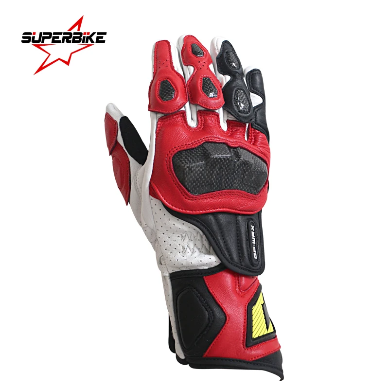 Motorcycle Gloves Moto Gp Pro Men Genuine Leather Glove Motocross  Protective Gear Cycling Guantesmoto Luvas De Motocicleta - Gloves -  AliExpress