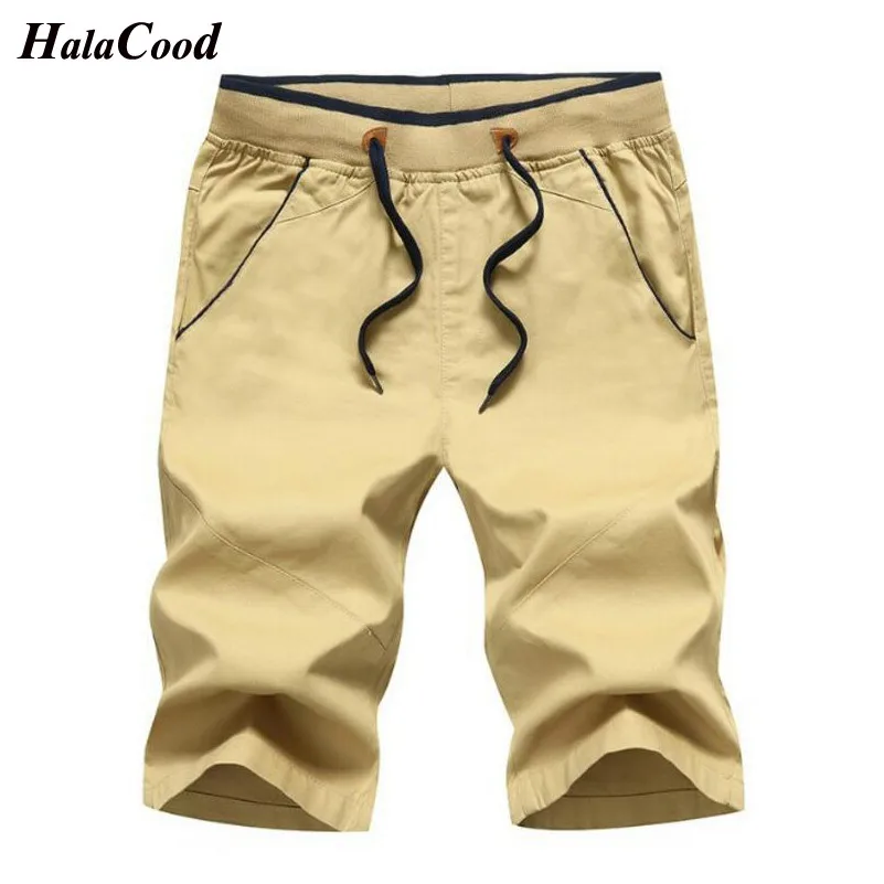 

High Quality Cotton Men's Large Size Shorts Summer 2018 Beach Fashion Sexy The Pocket Garnish Short Pants Hot selling Fat 5XL