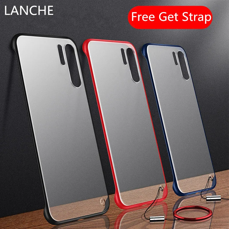 

Frameless Transparent Case for Huawei P20 P30 Mate 10 20 Pro Clear Phone Case For Huawei Honor 20 V20 Matte Hard PC Cover Fundas