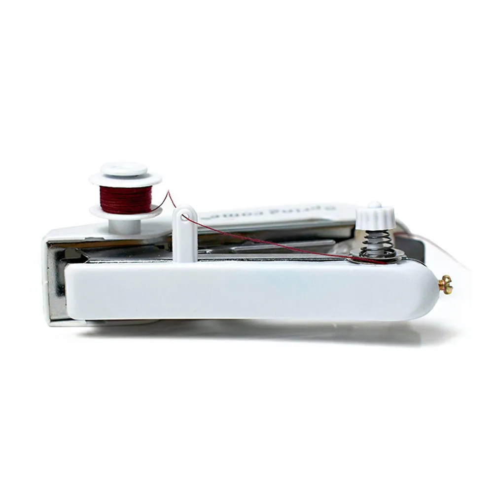 1Pc Mini Sewing Machines Portable Needlework Cordless Hand-Held Clothes Fabrics Sewing Machine Handy Handwork Tools Accessories