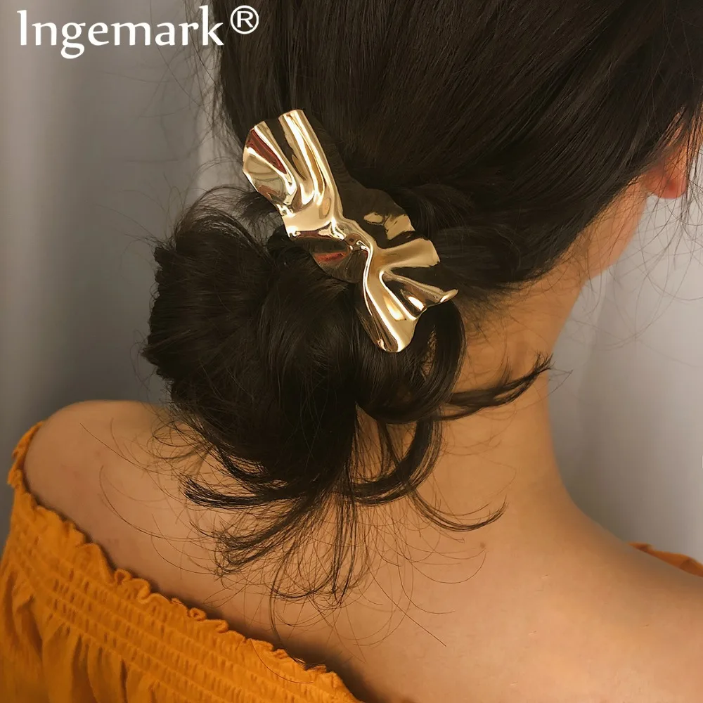 Ingemark преувеличенные нестандартные витые заколки для волос винтажные Большие Железные заколки для волос массивные украшения для волос аксессуары