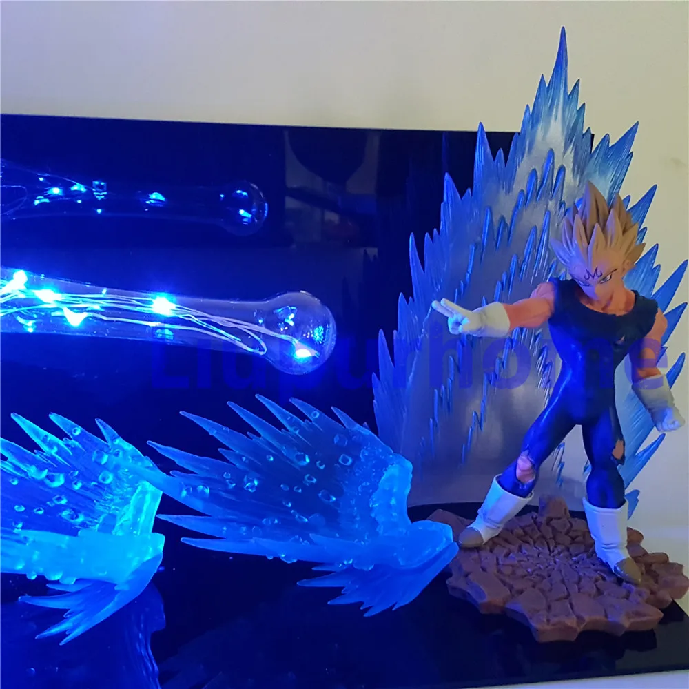 Жемчуг дракона Z Vegeta DIY Свет Супер Saiyan Kamehameha Led освещение мультфильм аниме Жемчуг дракона супер злой Вегета diy свет DBZ