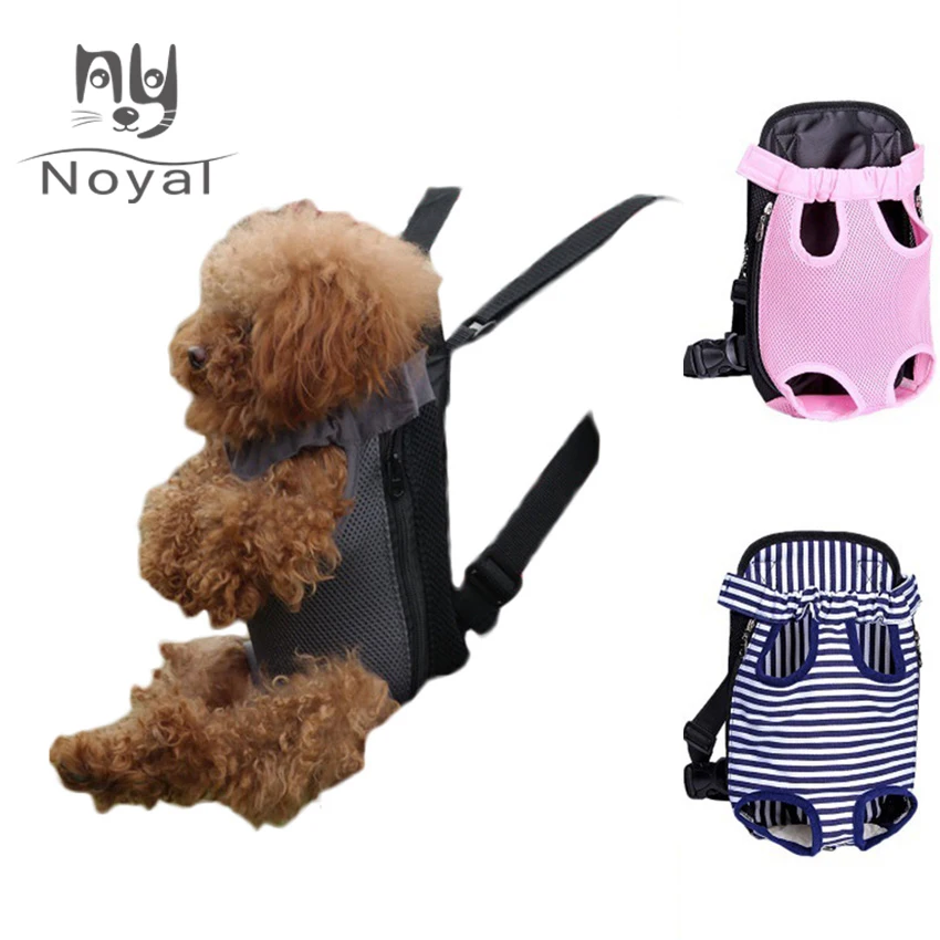 Dog Carrier Backpack Bags Pet Cats Outdoor Travel Carrier Bags Portable Dog Bags Breathable Mesh Front Carrier Pet Backpack