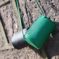 2018 Новый Limited Edition женский кошелек Малый Сумка черный и зеленый мешок Бесплатная доставка