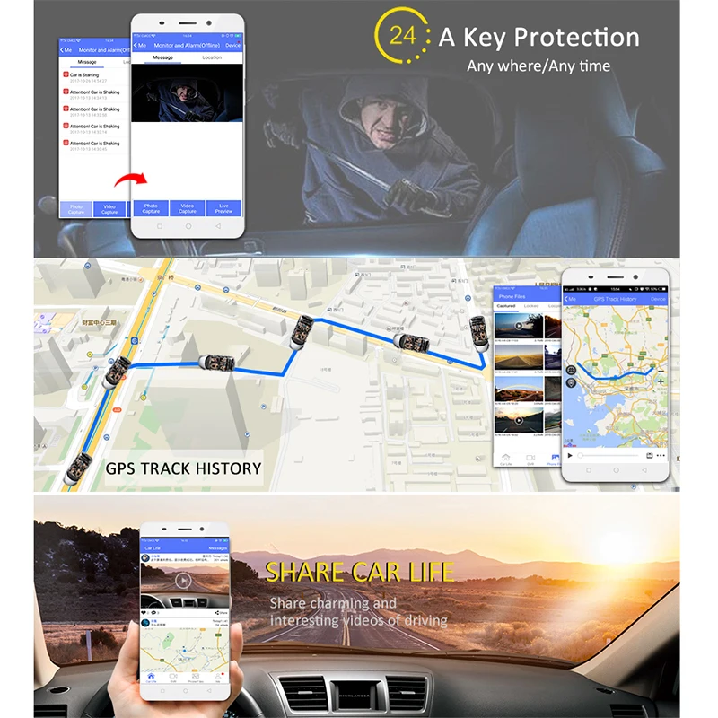 QUIDUX 4 канальный Автомобильный видеорегистратор камеры 10 &quot2g + 32g 8 Core 4G Android gps