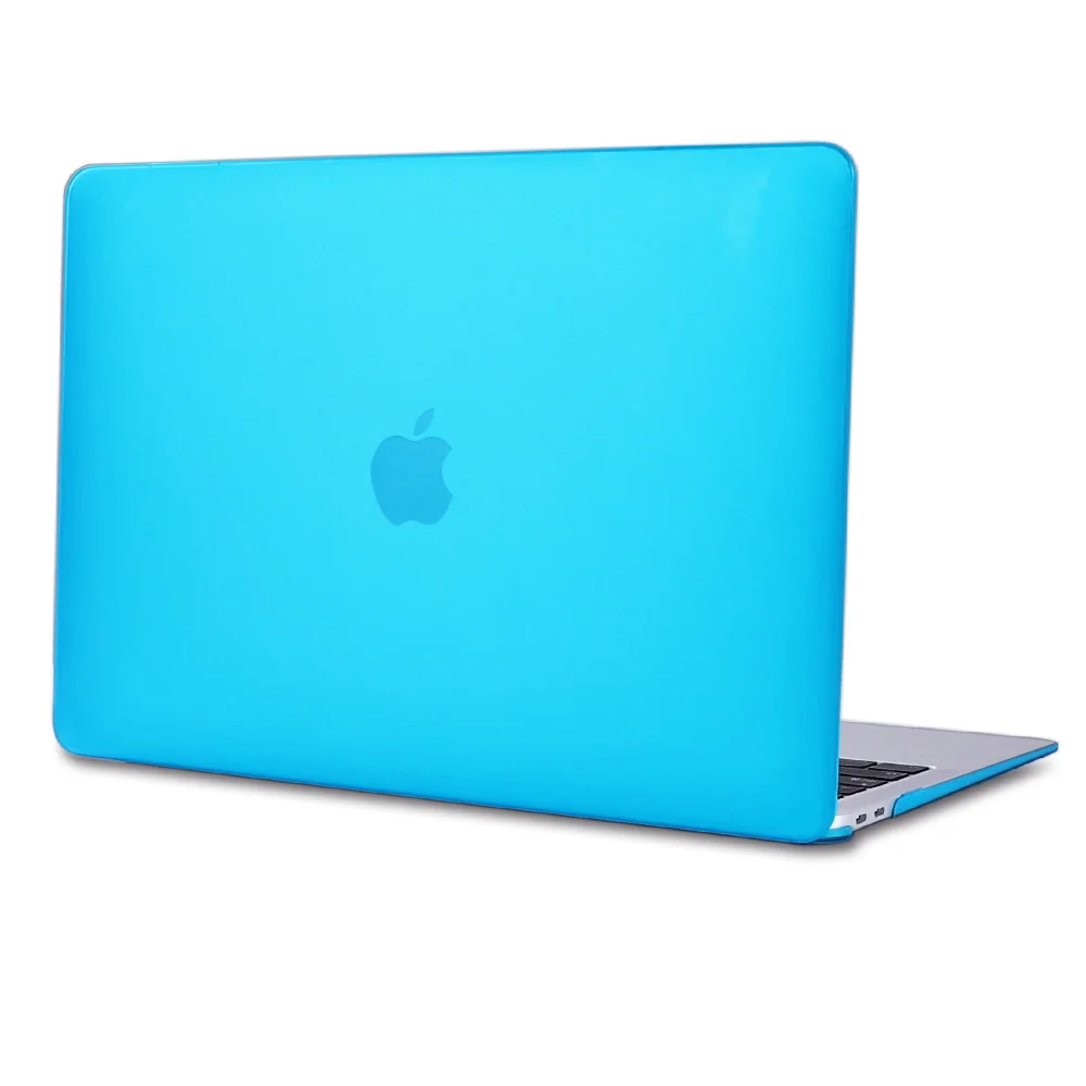 Жесткий пластиковый Чехол Redlai для MacBook Air 13 A1932 Pro retina 13 15 16 дюймов Сенсорная панель A2141 чехол для клавиатуры+ Защитная пленка для экрана - Цвет: Blue