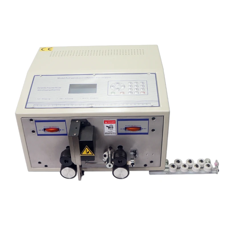  SWT508C computer control automatic wire stripping peeling machine for cutting wire 1mm-2.5mm with 2
